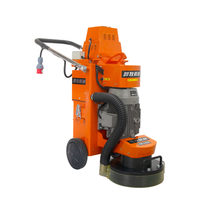 Semi Automatic Hand Push Concrete Wall Grinding Machine With 3.7KW Motor Power 220V/380V Rated Voltage