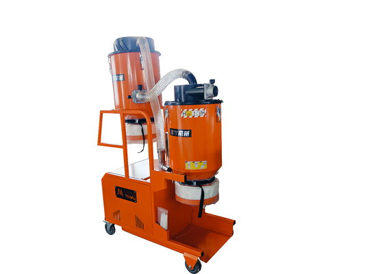 Industrial Concrete Vacuum Cleaner With Manual Filter Cleaning Wooden Case Packing