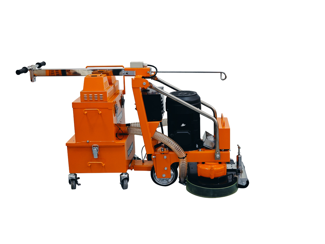 Concrete Floor Grinding Machine 99% Dust Collection 3 Phase High Efficiency