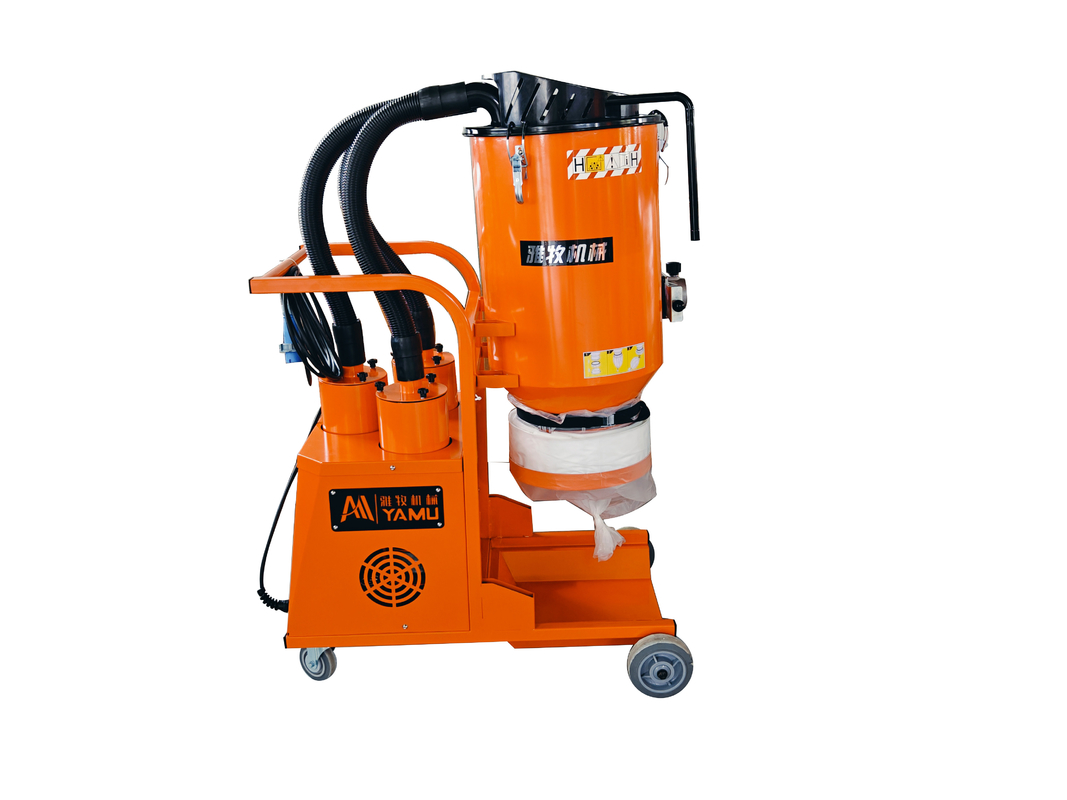 Industrial Concrete Floor Vacuum Cleaner Noise 73 DB (A) Max Negative Pressure