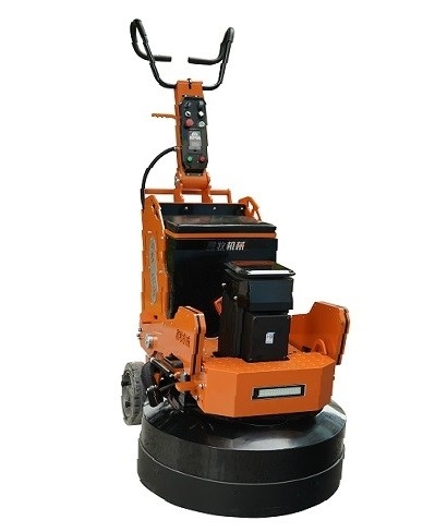 380V 850MM Concrete Polishing Machine Dust Free Double Drive